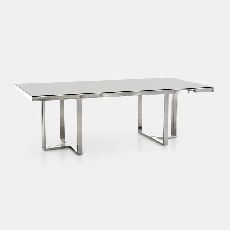 Silver Bilbao Rectangular Table - view 1 of 3