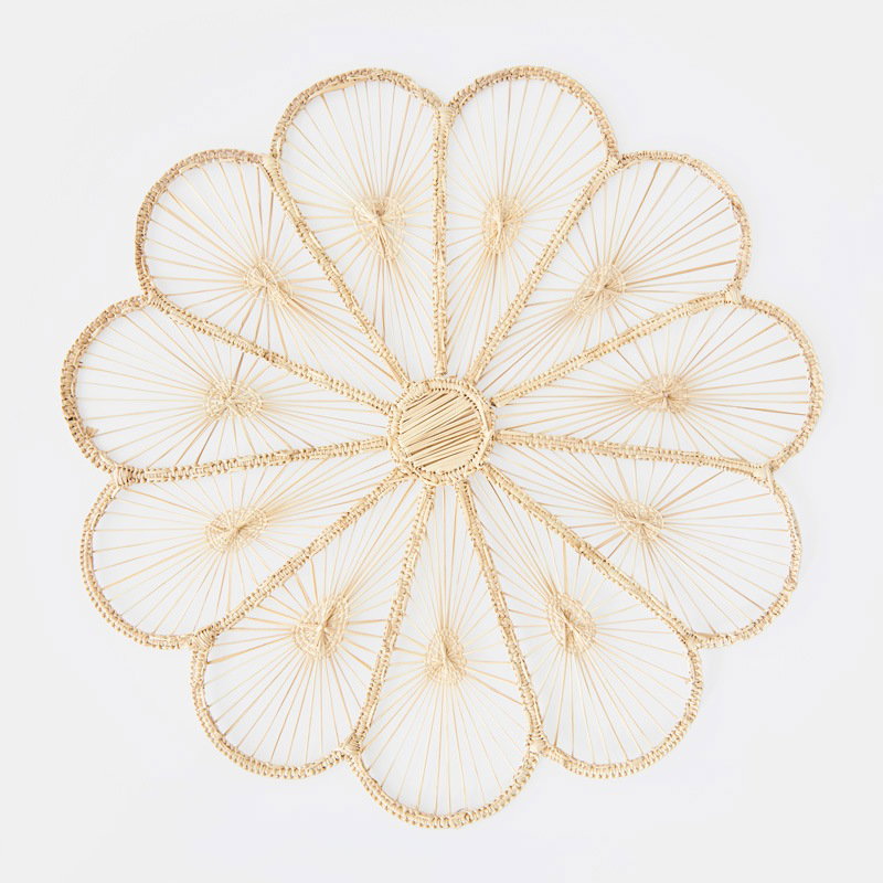 Flora Seagrass Charger