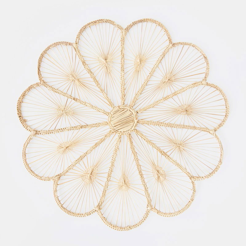 Flora Seagrass Charger - view 1 of 1