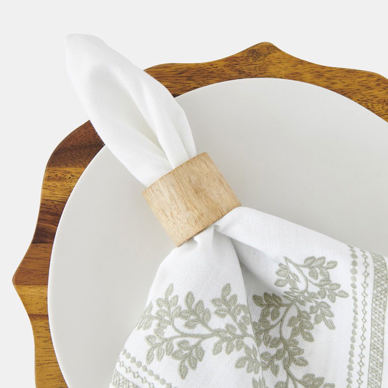 Marlow Wood Napkin Ring - view 3 of 3