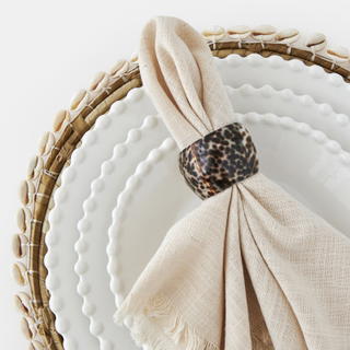Tiger Cowrie Napkin Ring - view 3