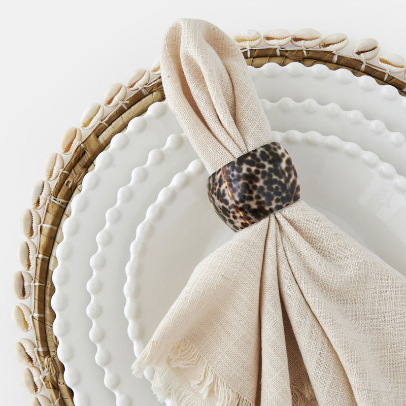 Tiger Cowrie Napkin Ring - view 3 of 3