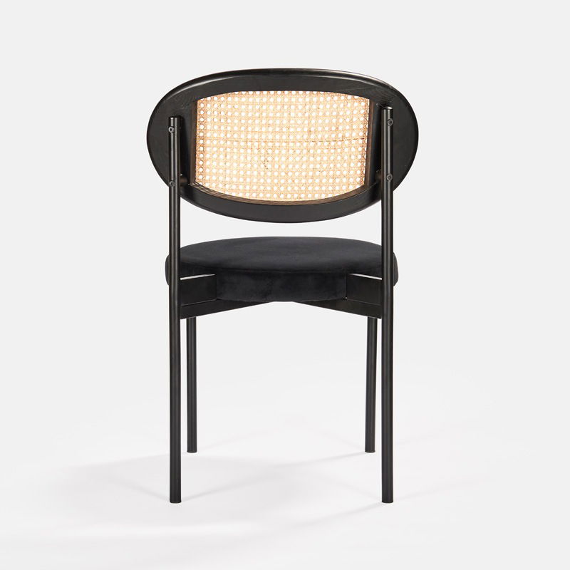 Black Jaz Chair - Black Cane Back - view 5 of 5
