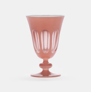 Salmon Rialto Glassware