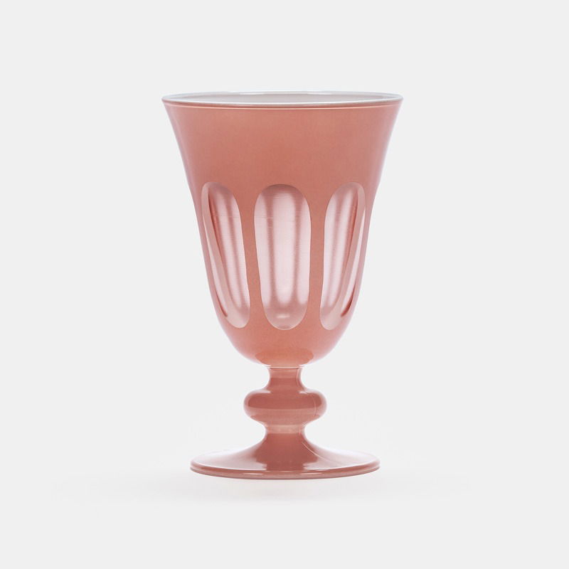 Salmon Rialto Glassware - view 3 of 4