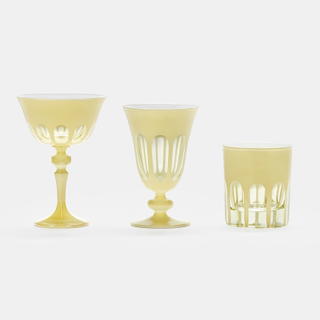 Yellow Rialto Glassware - view 1