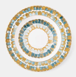 Azure Marie Daage Dahlia-Petal Dinnerware