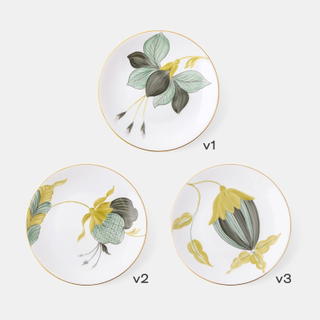 Riviera Marie Da&acirc;ge Floraison Dinner Plate - Assorted Designs - view 5