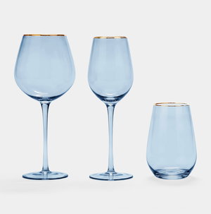 Bleu Bella Glassware
