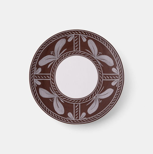 Chocolate Molecot Sevilla Salad Plate