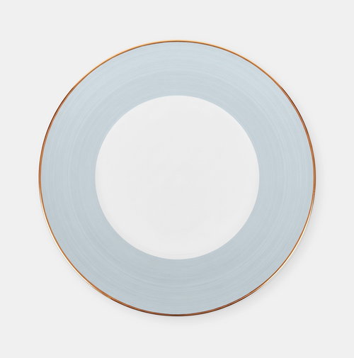 Dusty Blue Evelyn Dinner Plate
