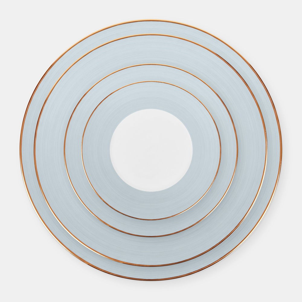 Dusty Blue Evelyn Dinnerware - view 1 of 5