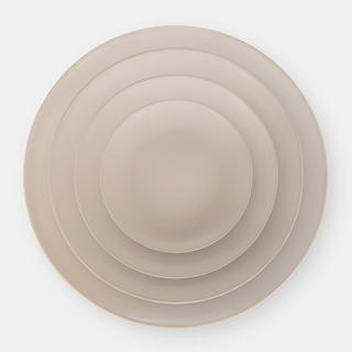 Taupe Margaret Dinnerware - view 1