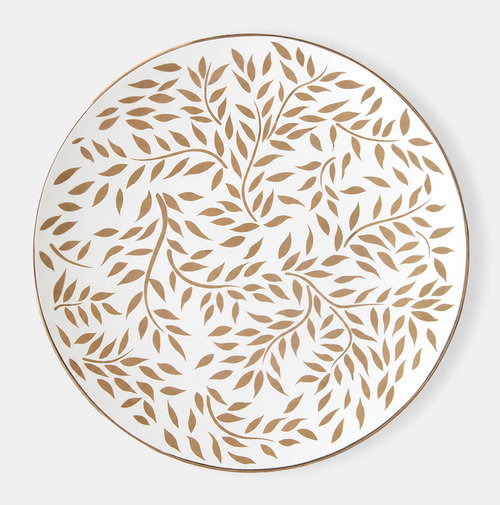Gold Leaf Charger