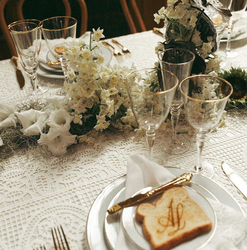 White Isabella Lace - customer photo