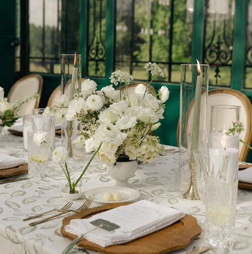 Lilia Lace Napkin - customer photo