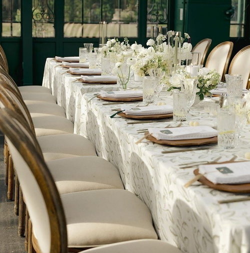 Lilia Lace Napkin - customer photo